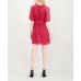  Women's Ruffle-Trimmed Shirt Dress