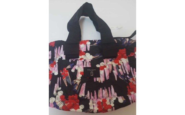  Geo Spot Printed Knot Diaper Bag