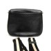  Gotham Saddle Bag, Black