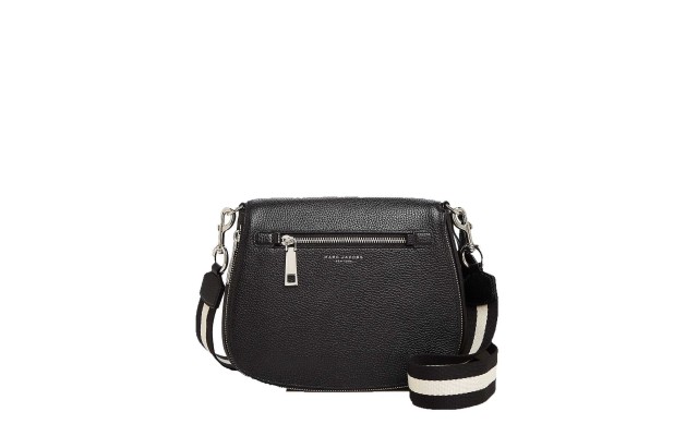  Gotham Saddle Bag, Black