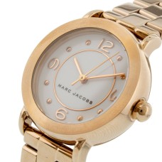 Marc Jacobs Riley Stainless Steel Timepiece (Rose Gold)