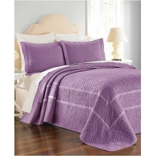 Martha Stewart Collection Flowering Trellis Iris Full Bedspread
