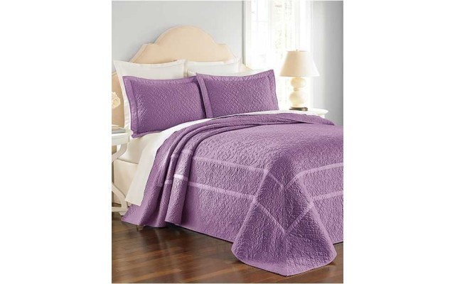  Collection Flowering Trellis Iris Full Bedspread