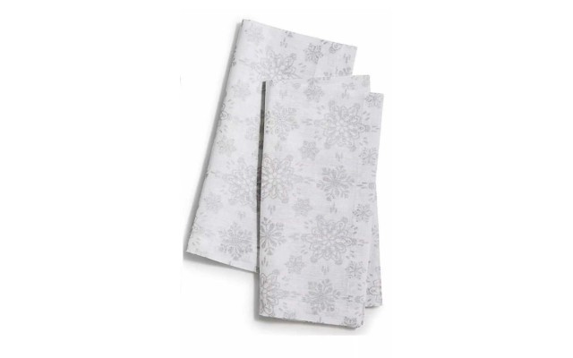 MARTHA STEWART Collection Holiday Luster Napkins, Set of 2