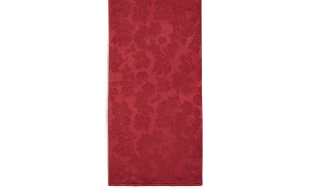  Collection Leaf Runner, Burgundy