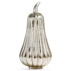 Martha Stewart Collection Led Tall Glass Pumpkin