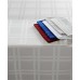  Collection Skylight Plaid 70-in Round Tablecoth, Ivory
