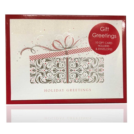  Presenting Gift Greetings 10 Greeting Cards with Envelopes