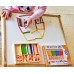 Math Is a Game Toy for Math Area of Montessori Education – Cognitive Developmental Math Game for Counting and Color Differentiation for Toddlers, Homeschooling