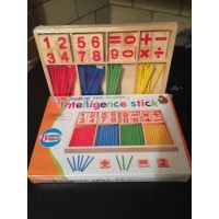 Math Is a Game Toy for Math Area of Montessori Education – Cognitive Developmental Math Game for Counting and Color Differentiation for Toddlers, Homeschooling