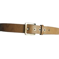 Michael Kors 38 mm (1.5) Deco Quilt Belt (Acorn/Light Polished Gold)