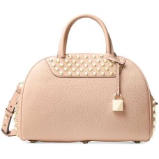 Michael Kors Austin Medium East West Leather Satchel – Ballet Pink