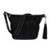  Brooklyn Applique Medium Feed Bag Black