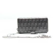 Michael Kors iPhone 7/8 Folio Case Crossbody (Silver)