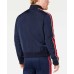  Men’s Baseball Jacket (Dark Blue, X-Large)