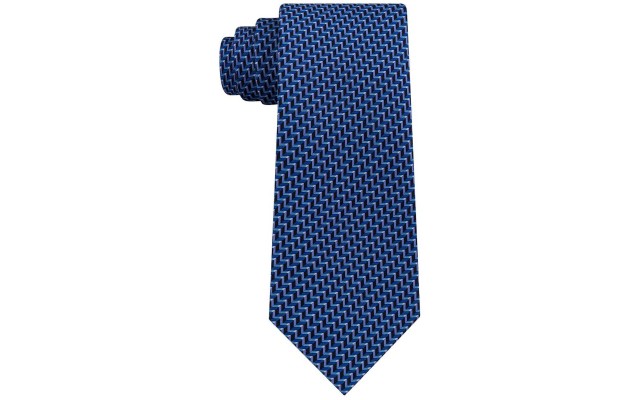  Men’s Classic Chevron-Stripe Silk Ties