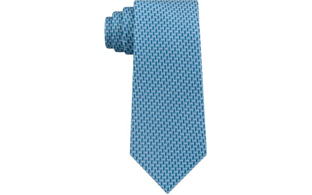  Men’s Classic Chevron-Stripe Silk Ties