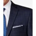 Michael Kors Men’s Classic-Fit Bold Plaid Suit (Blue, 40 REG 33W)