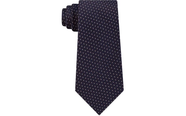  Men’s Cubic Pindot Geometric Silk Ties