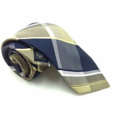 Michael Kors Mens Forest Plaid Tie (Yellow, One Size)