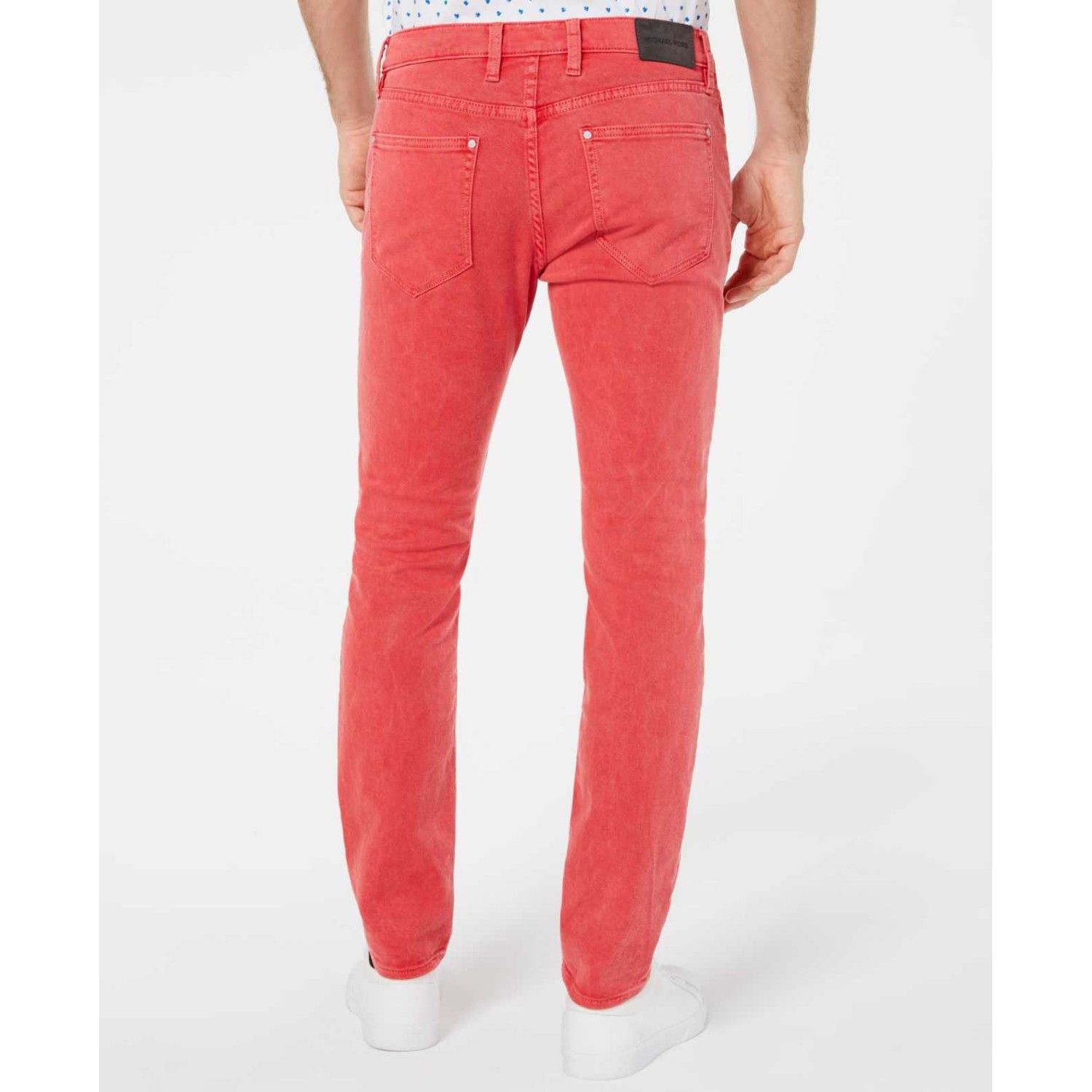 Michael Kors Men's Parker Slim-Fit Stretch Overdyed Jeans