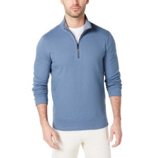 Michael Kors Men’s Piqué Quarter-Zip Sweater