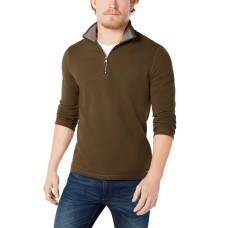 Michael Kors Men’s Piqué Quarter-Zip Sweater