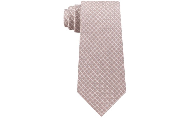  Men’s Satin Grid Silk Ties