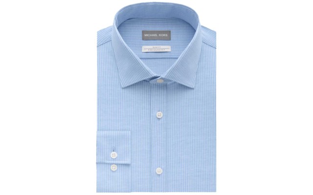  Men’s Slim-Fit Non-Iron Stretch Knit Dress Shirts