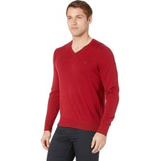 Michael Kors Men’s Solid Pullover Ribbed V-Neck  Sweater