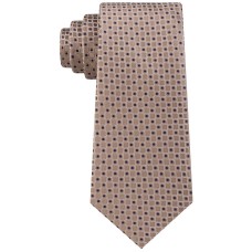 Michael Kors Men’s Taupe Nigel Small Neat Silk Tie
