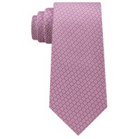 Michael Kors Men’s Tile Cubes Silk Tie (Pink)
