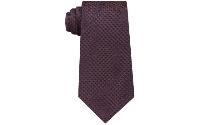  Men’s Unsolid Honeycomb Silk Ties
