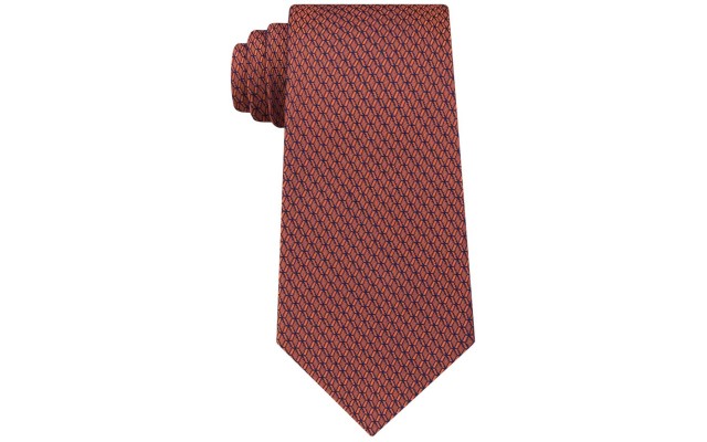  Men’s Unsolid Honeycomb Silk Ties