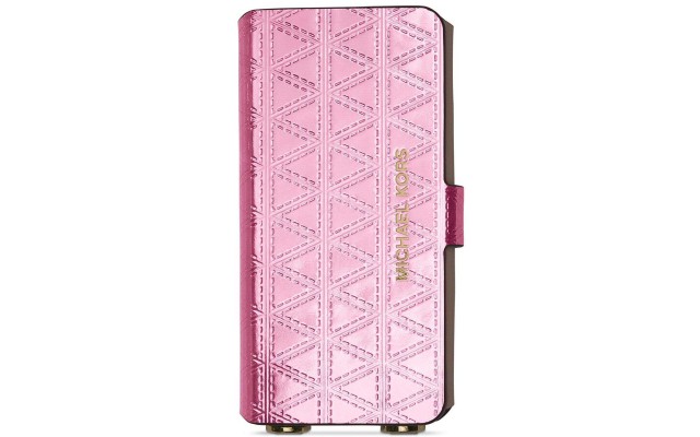  Refined Pyramid Patent Iphone 7 Folio Case (Pink)