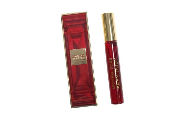  Sexy Ruby Mini Eau de Parfum Rollerball for Women, 0.34 Ounce