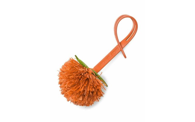 Michael Kors Ultra Charms Novelty Tangerine Pom-Pom Accessory