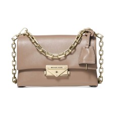Michael Kors Women’s Cece Extra Small Leather Crossbody Bags, Beige