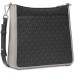  Womens Gloria Pocket Swing Pack Crossbody (Black/Pearl Grey)