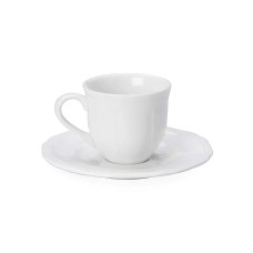 Mikasa Antique Espresso Cup and Saucer Set