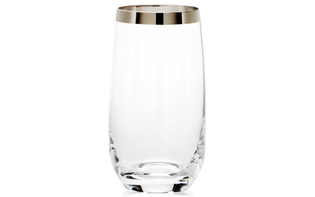 Serenity Platinum Highball Glass