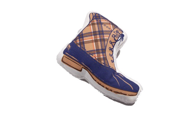  House of Barker Duck Boot Canvas Toy