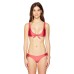  Women’s Reef Tie Front Bikini (Coral, Large)