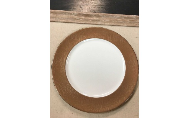 Monique Lhuillier for  Atelier 12-Inch Charger Plate, Sable