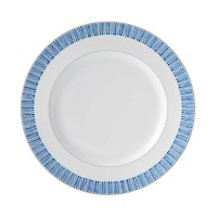 Monique Lhuillier Waterford Malibu Azure Dinner Plate 10.75″ (Navy)