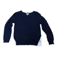 Monteau Ruffle Back Sweater, Big Girls, SIZE SMALL