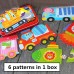 My Baby’s First Puzzle Wooden Jigsaw Puzzles for Toddlers 2 3 4 Years Old- Cognitive Development and Montessori Learning Puzzle Sets