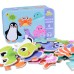My Baby’s First Puzzle Wooden Jigsaw Puzzles for Toddlers 2 3 4 Years Old- Cognitive Development and Montessori Learning Puzzle Sets