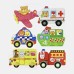 My Baby’s First Puzzle Wooden Jigsaw Puzzles for Toddlers 2 3 4 Years Old- Cognitive Development and Montessori Learning Puzzle Sets