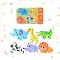 My Baby’s First Puzzle Wooden Jigsaw Puzzles for Toddlers 2 3 4 Years Old- Cognitive Development and Montessori Learning Puzzle Sets